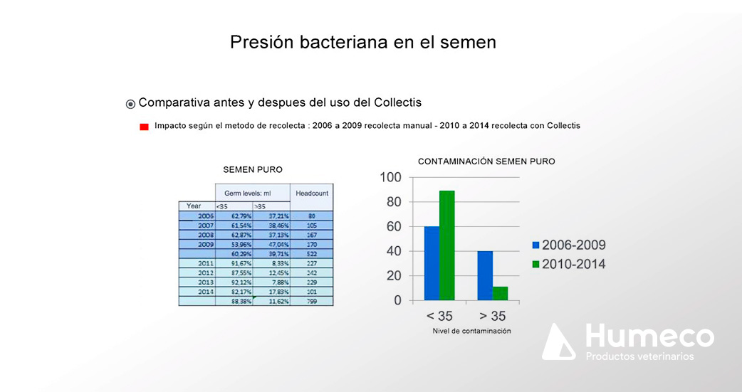 estudio sobre la inseminacion automatica de porcino y la contaminacion bacteriana