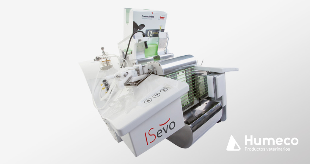 Envasado del semen bovino con ISevo Alpha