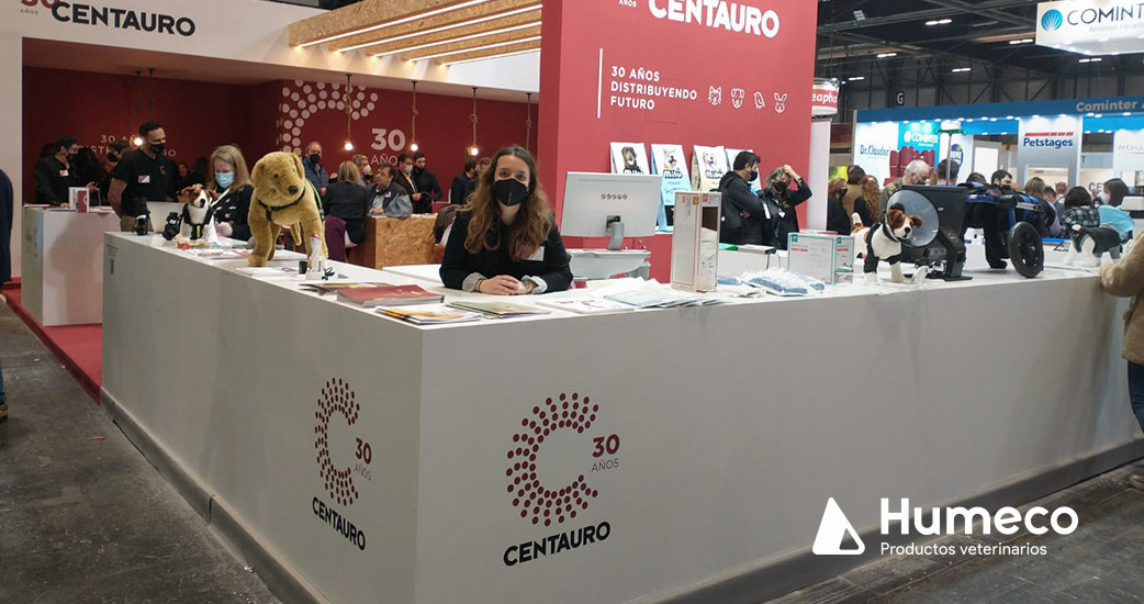 Humeco con Centauro en IBERZOO+PROPET 2022