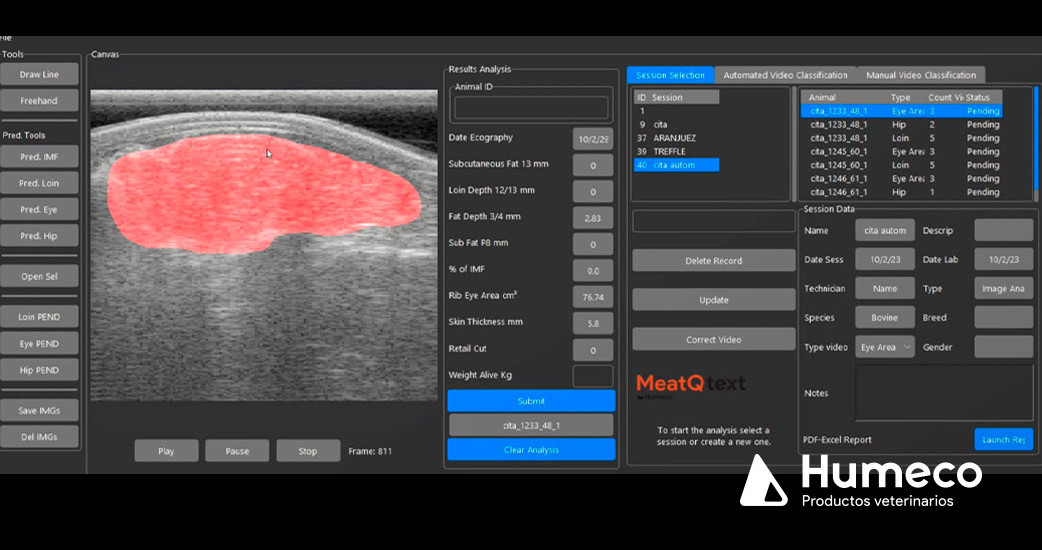 Humeco presenta MeatQtext en el Centro de Biotecnología de Denguin (Francia)