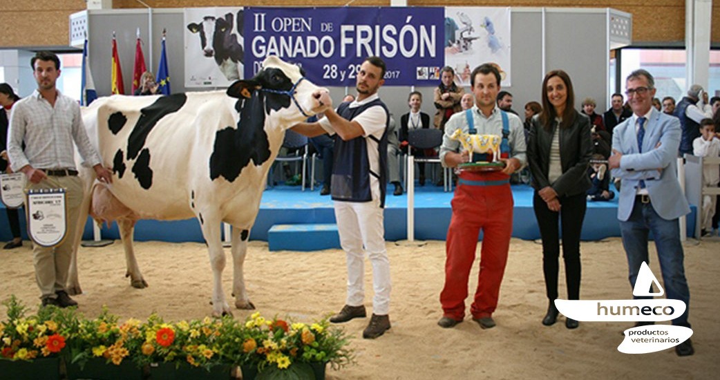 Humeco en el II Open de Ganado Frisón en el Ferial