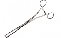 Pinza uterina Museux recta 24 cm